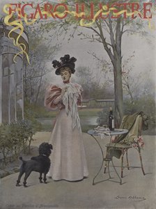 Degustación en el Pabellón de Armenonville. Portada de Le Figaro Illustré, mayo 1895