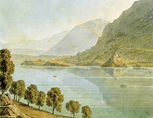 Lago Bourget de Louise Cochelet