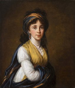 Retrato de la condesa Anna Grigoryevna Belosselsky-Belozersky 1773-1846, 1798 de Elisabeth Louise Vigee Lebrun