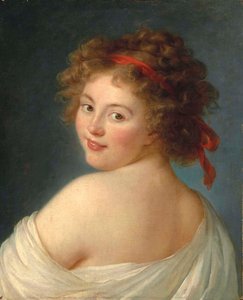 Retrato de la condesa Yekaterina Skavronskaya, de soltera von Engelhardt 1761-1829 de Elisabeth Louise Vigee Lebrun