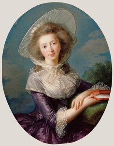 Retrato de la Vizcondesa de Vaudreuil de Elisabeth Louise Vigee Lebrun