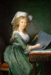 Princesa Luisa María de Nápoles y Sicilia 1773-1802, c. 1790 de Elisabeth Louise Vigee Lebrun