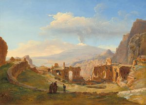 El Teatro Romano en Taormina