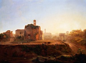 Vista del Foro por la tarde de Louise Josephine Sarazin de Belmont