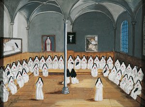 Abadía de Port-Royal des Champs, capítulo de hermanas
