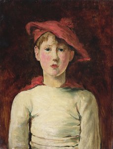 El hijo del pintor (óleo sobre lienzo)