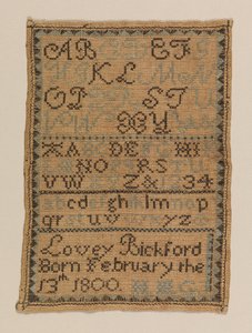 Muestrario de Lovey Bickford