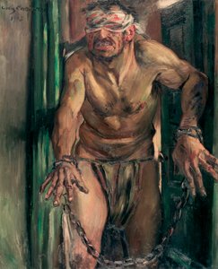 Sansón cegado de Lovis  Corinth