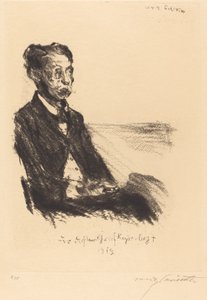 Retrato del Conde Keyserling, 1919