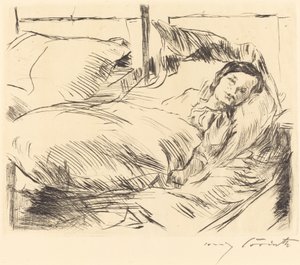 El Niño Enfermo de Lovis Corinth