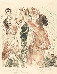 Der südenfall, 1919 de Lovis Corinth