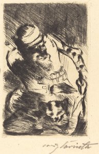 El Gato del Profeta de Lovis Corinth