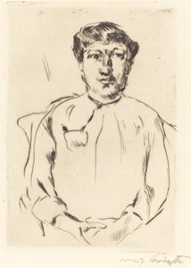 Frauenbildnis Retrato de una mujer, 1914 de Lovis Corinth