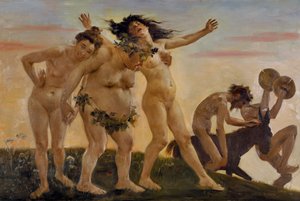 El regreso de las Bacantes de Lovis Corinth