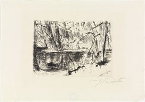 En el Tiergarten de Lovis Corinth
