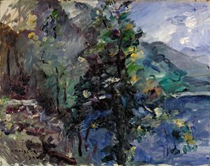 Jochberg en el lago de Walchensee de Lovis Corinth