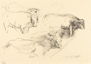Vacas de Lovis Corinth