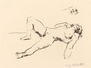 Desnudo Femenino Reclinado II de Lovis Corinth