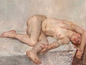 Desnudo femenino reclinado de Lovis Corinth