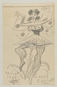 Lovis Corinto y Carl Strathmann de Lovis Corinth