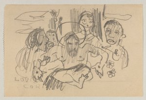 Lovis Corinto y Carl Strathmann de Lovis Corinth