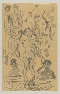 Lovis Corinto y Carl Strathmann de Lovis Corinth