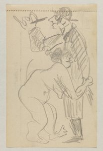 Lovis Corinto y Carl Strathmann de Lovis Corinth