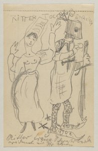 Lovis Corinto y Carl Strathmann de Lovis Corinth