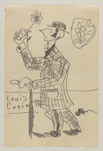 Lovis Corinto y Carl Strathmann de Lovis Corinth