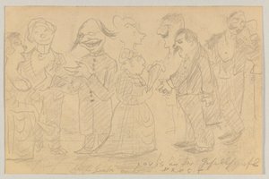 Lovis Corinth a Carl Strathmann: postal, matasellada el 8 de noviembre de 1899