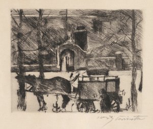 Carro de leche de Lovis Corinth