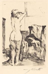 Estudio de un modelo de Lovis Corinth