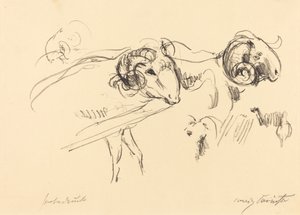 Carneros de Lovis Corinth
