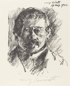 Autorretrato, 1920 de Lovis Corinth