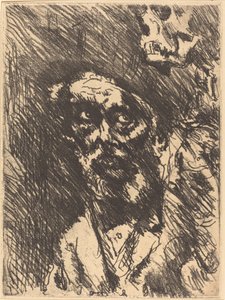 Tod und Greis Muerte y el anciano, 1921 publicado 1922 de Lovis Corinth