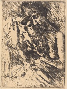 Muerte y la mujer, 1921 publicado 1922 de Lovis Corinth