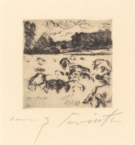 Ovejas Pastando, 1916
