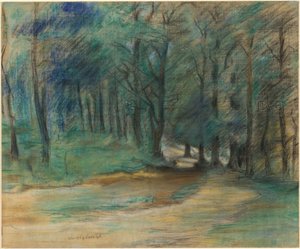 Sendero en el Bosque de Lovis Corinth