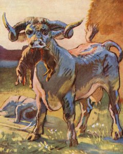 Ilustración para las historias de Guy de Warwick (litografía en color)