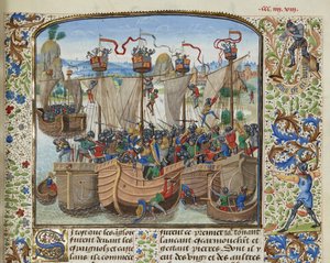La Batalla de La Rochelle, 1372, ca 1470-1475