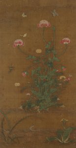 Flores, siglo XIV de Lu Jingfu