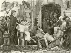 Luis IX abre las cárceles de Francia