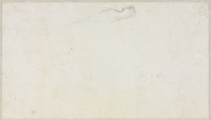 Boceto de una esfinge [] verso, c. 1879-80 de Luc Olivier Merson