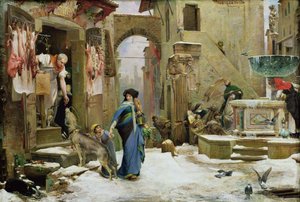 El lobo de Gubbio de Luc Olivier Merson