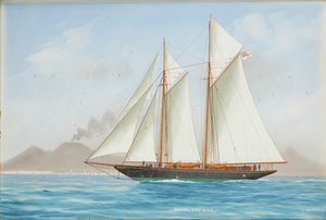 Magdalena R.Y.S Off Nápoles (gouache) de Luca Papaluca