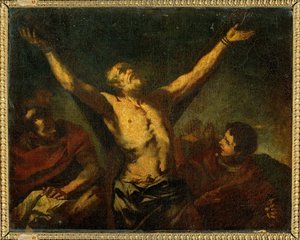 La martyr de Saint Andre - El martirio de San Andrés, apóstol ...