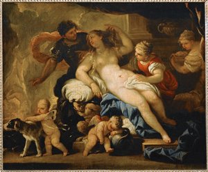 Mars et Venus dans la forge de Vulcain - Marte y Venus en la fragua de Vulcano ...