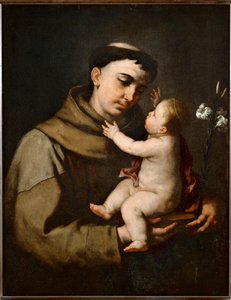 San Antonio de Padua y el niño Jesús ...