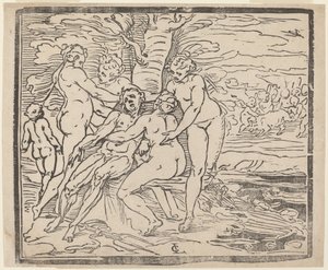 Muerte de Adonis de Luca Cambiaso