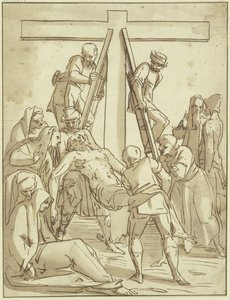 Descendimiento de la cruz de Luca Cambiaso